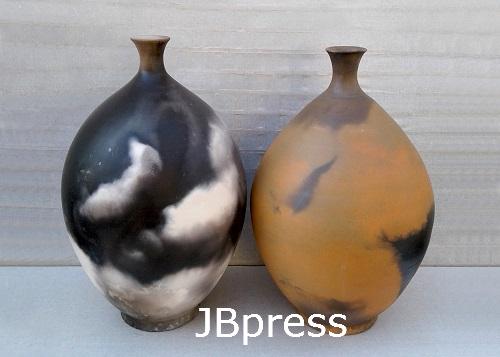 연을 먹인 器, 49x29x29cm, 49x29x29cm, 청자토, 옹기토, 백색토, 2018.jpg