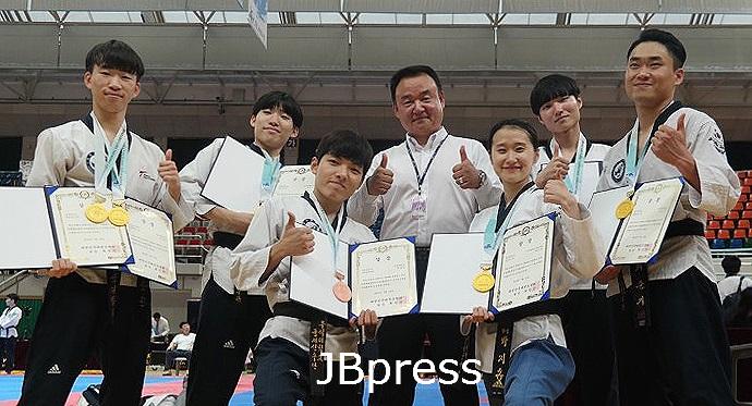 우석대학교, 대통령기 전국단체대항  태권도대회 ‘금 4·동 1’.jpg