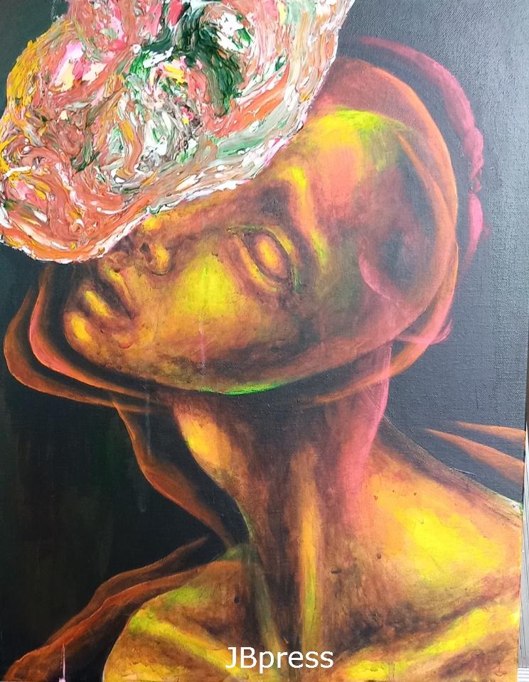 1.장한결 [脫却], 2020, 캔버스에 혼합재료, 53x45.5cm.jpg