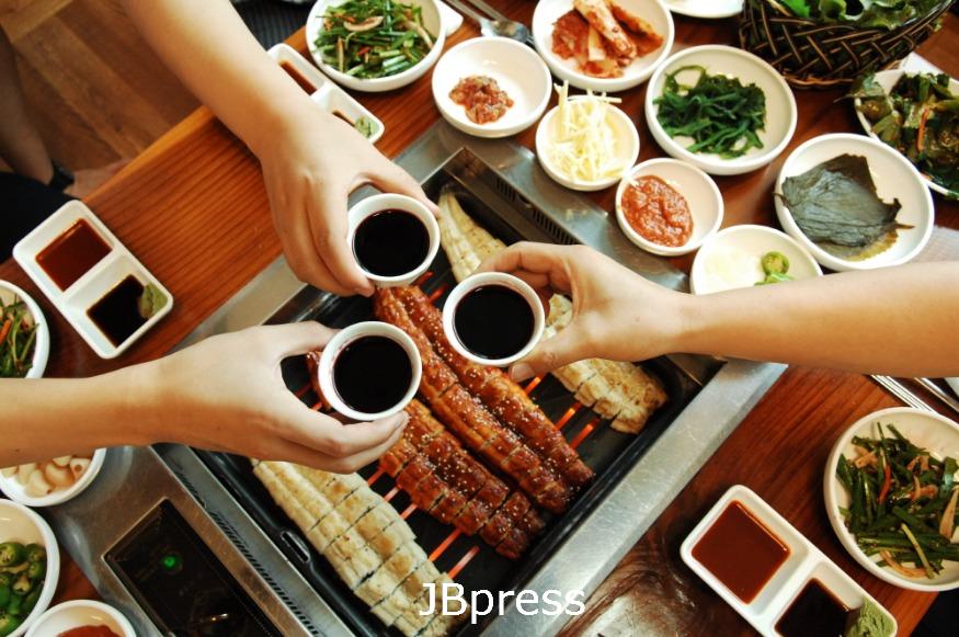 장어와복분자주(자료사진).JPG