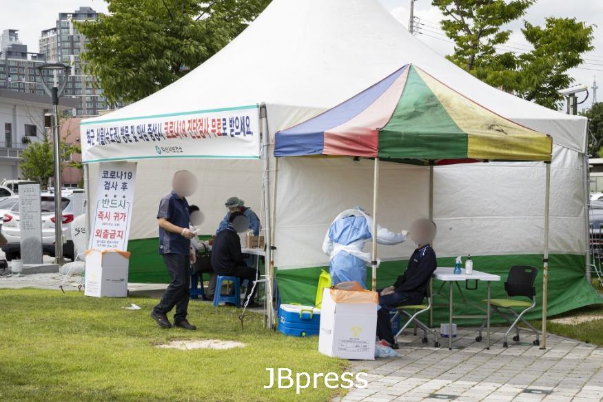 호남관문 사수해라 익산 교통시설 코로나 방역강화.jpg