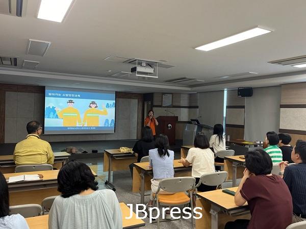 240723 (사진1) 전북지방병무청, 병력동원훈련 수송차량 사고 대응 연습 실시.jpg
