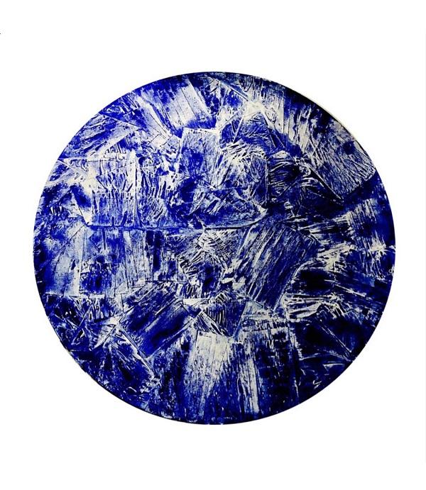 대표 작품 2_Pages Of The Space 20221027_Stick Pigment On Canvas (봉채 A4 재생용지 활용)_100X100cm_2022_원형 사진.jpg