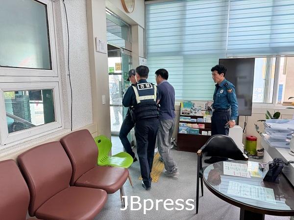 부안 진서면, 악성 민원 비상상황 대비 모의훈련 실시.jpg